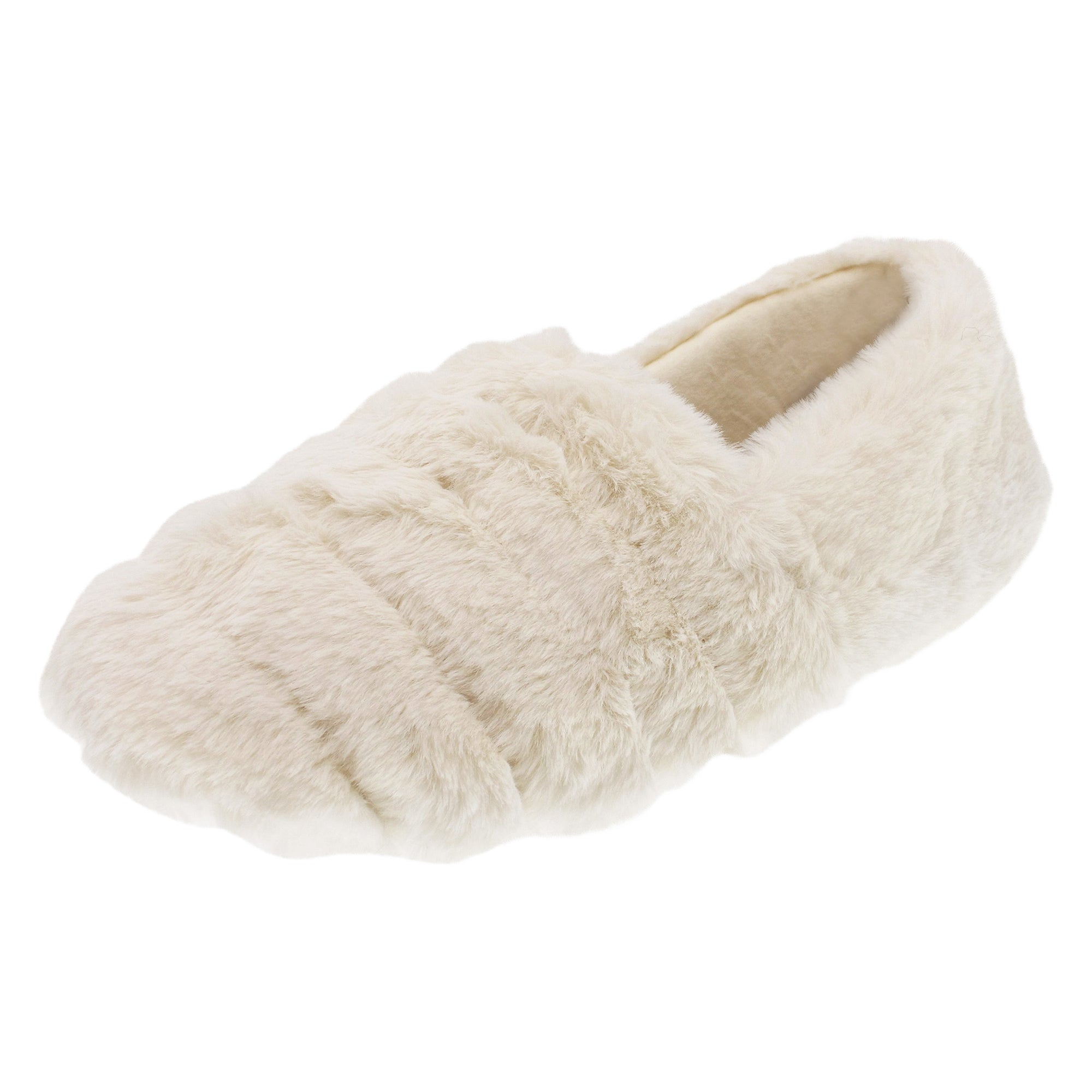 Isotoner faux cheap fur slippers