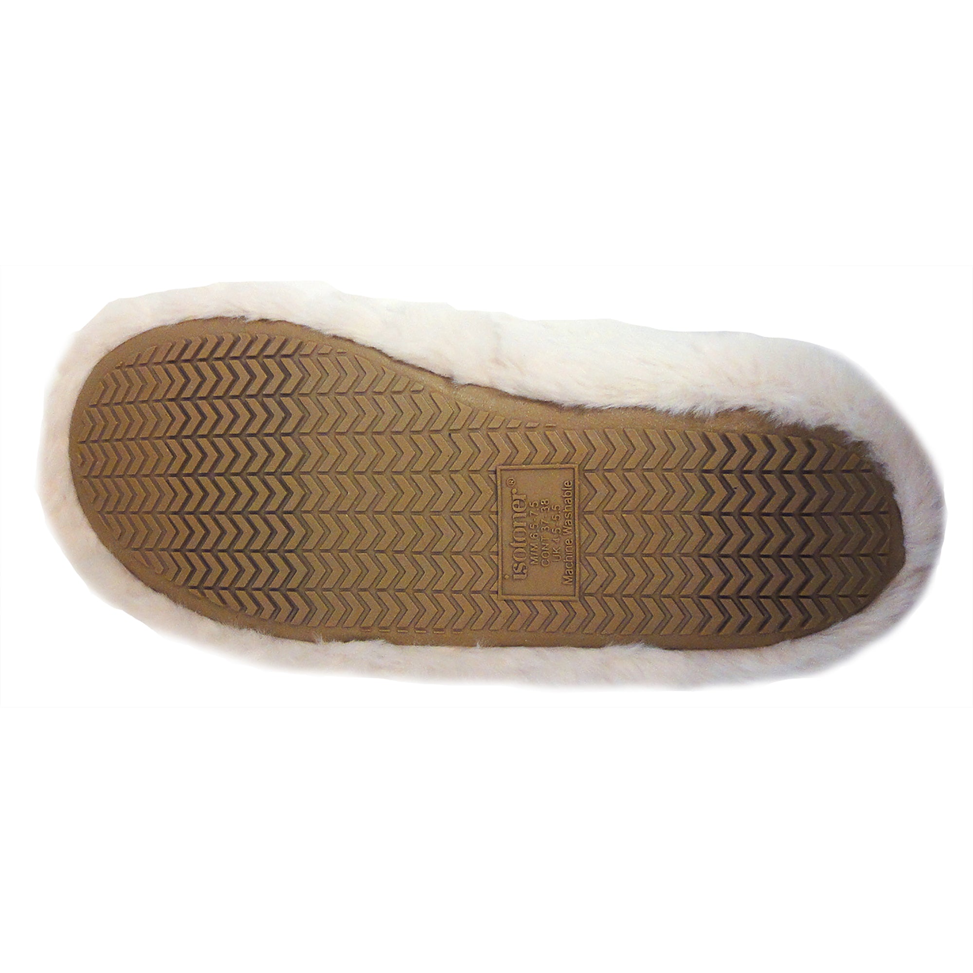 Isotoner Women s Recycled Faux Fur Espadrille Slipper with Recycled Ve Totes Isotoner Canada