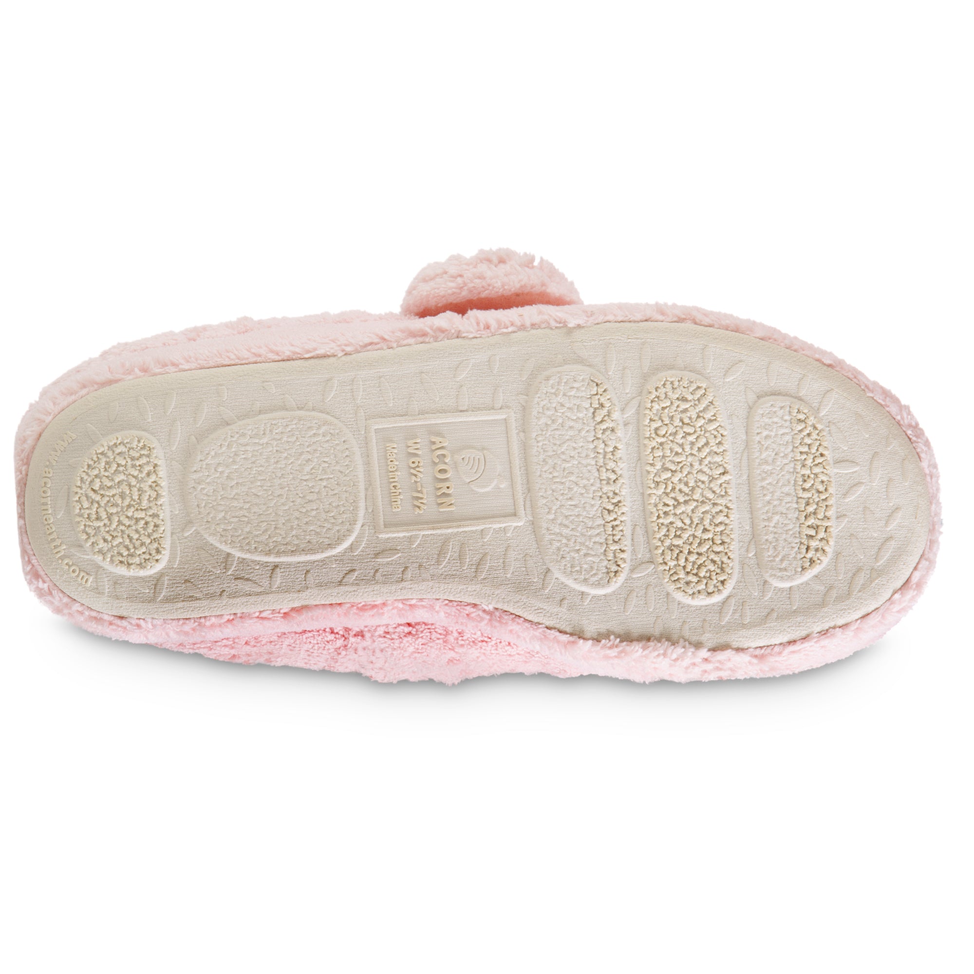 Pink on sale spa slippers