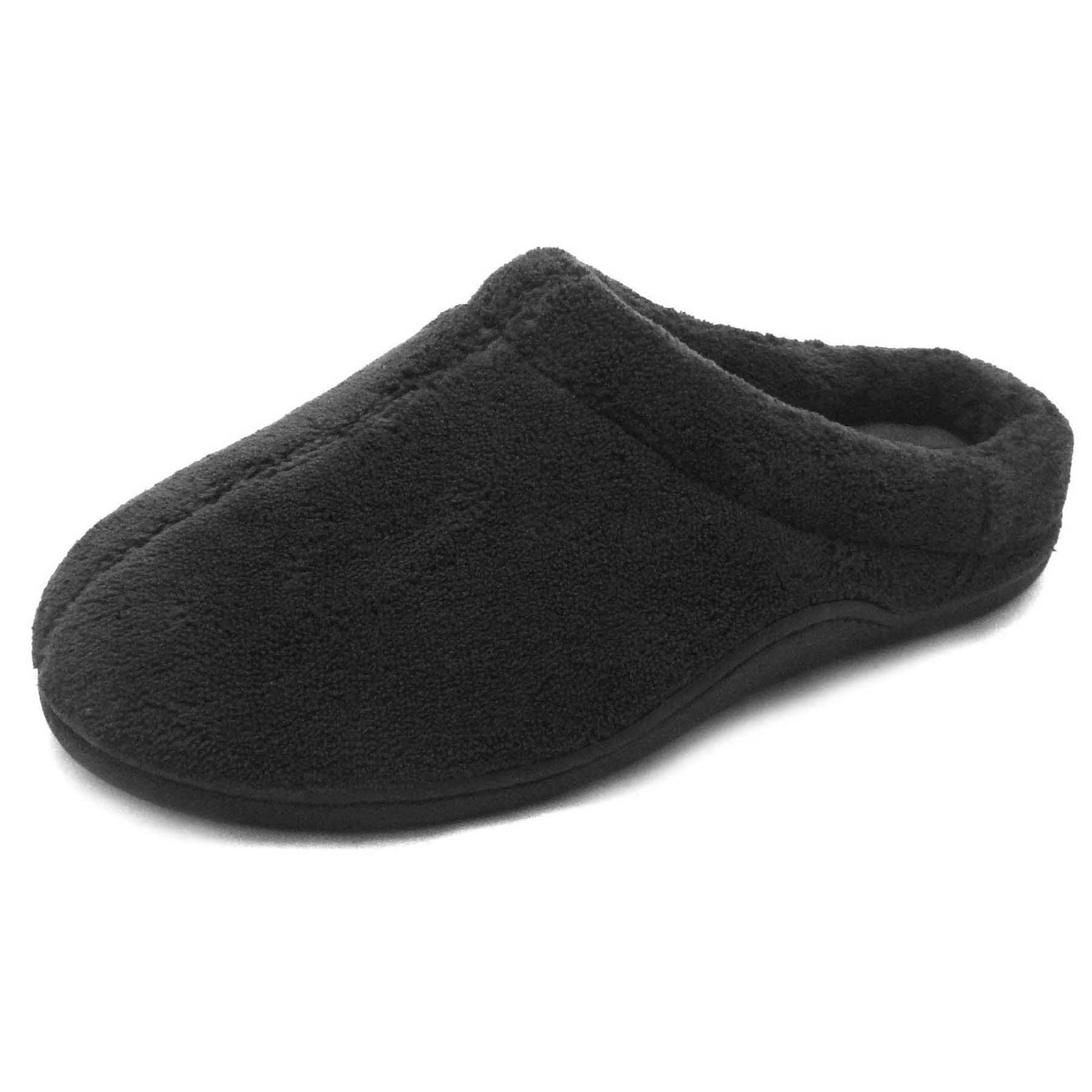 Isotoner men's microterry clog 2024 slippers