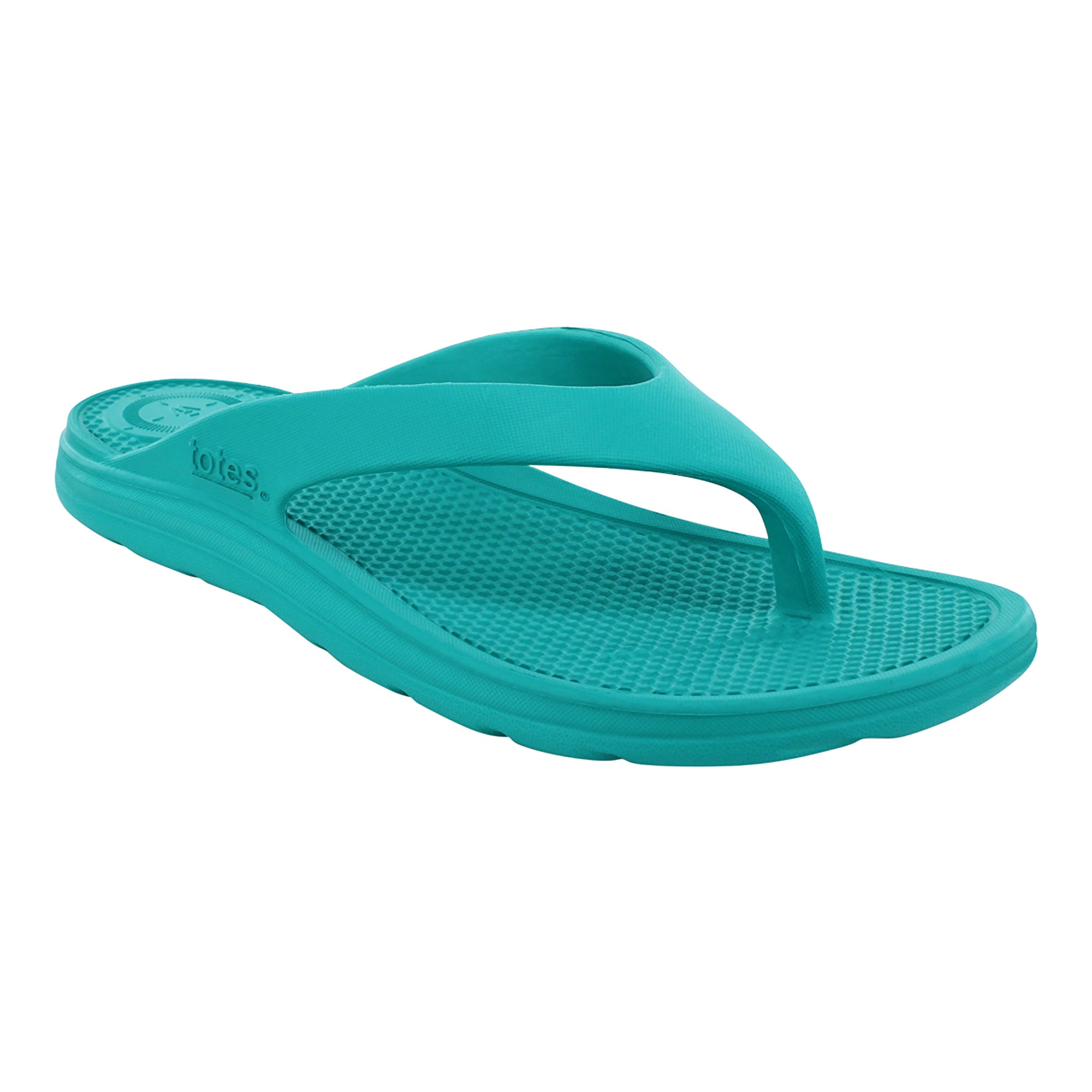 Totes® Women's Sol Bounce Ara Thong Sandals - Mineral, size 7